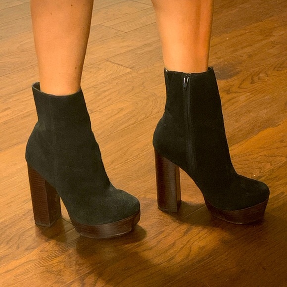 Jeffrey Campbell+Free People Platform Ankle Boots - Picture 7 of 7